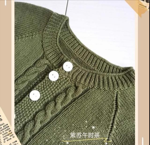 棒針開衫毛衣編織教程完整版兒童（給孩子織件暖和的毛衣）4