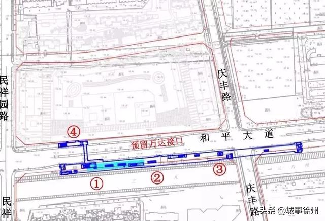 徐州地鐵1号線站點地圖（徐州地鐵1号線出入口最新位置圖）29