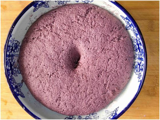 黑米糯米發糕的家常做法（1碗面粉1碗黑米粉）12