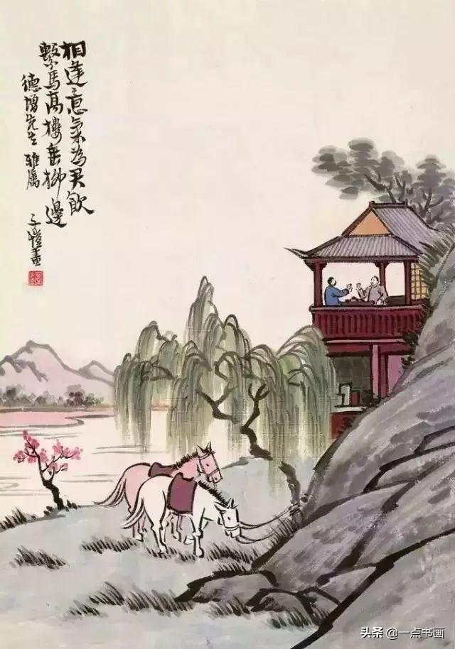 豐子恺的畫有月亮（春日的詩豐子恺的畫）8