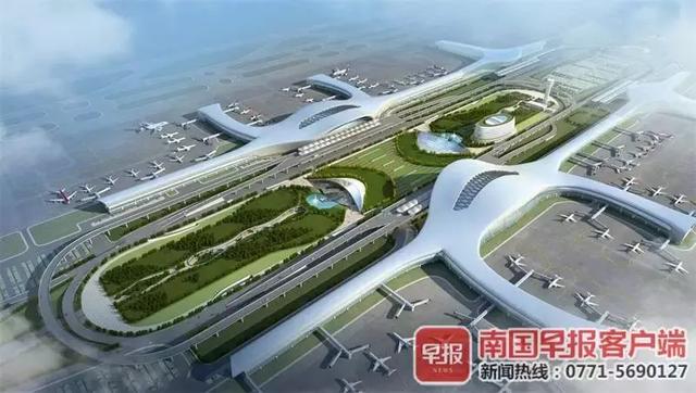 南甯軌道機場線最新站點規劃（未來的南甯機場樞紐長這樣）4
