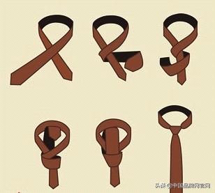 傻瓜式系領帶教程慢動作（超全超實用的領帶打法）2