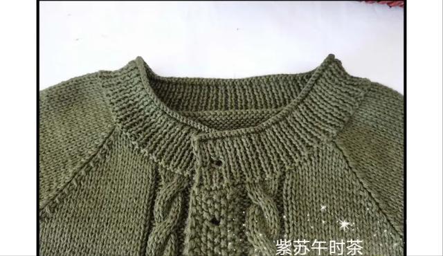 棒針開衫毛衣編織教程完整版兒童（給孩子織件暖和的毛衣）12