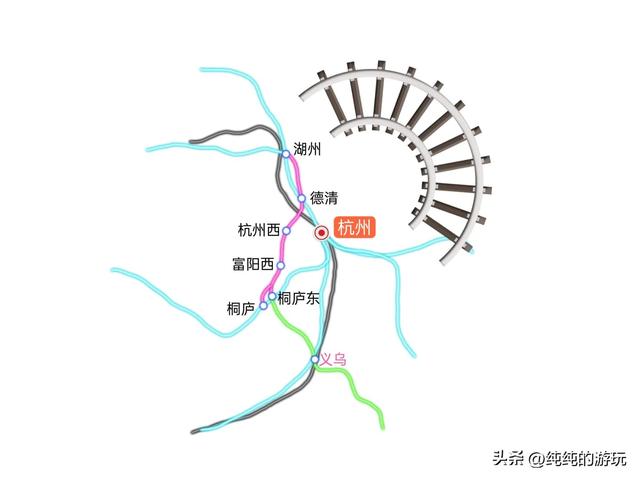 浙江即将建設的鐵路（浙江省正在建設中的十條鐵路的線路走向）11