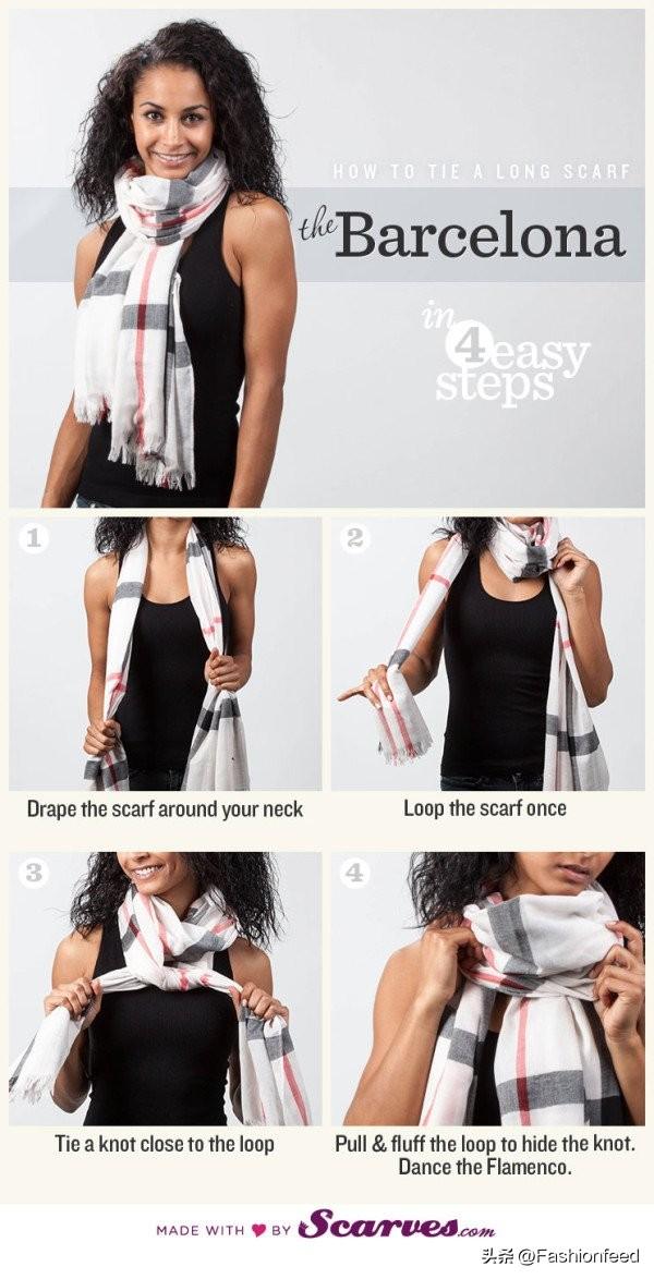 俏皮的系圍巾方法（如何系您最喜歡的圍巾）10
