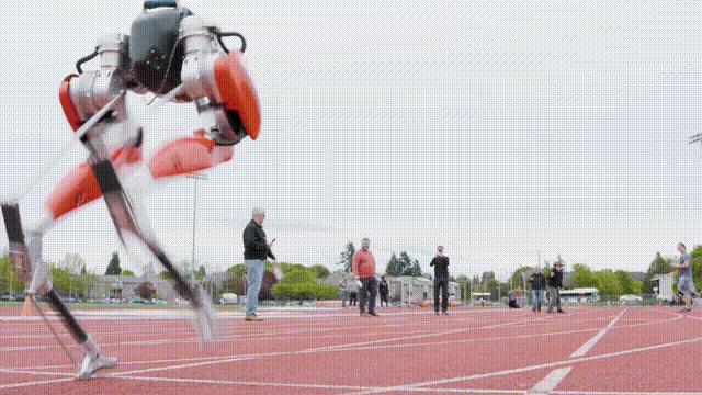 百米世界紀錄 9秒58博爾特（雙足機器人界博爾特）5