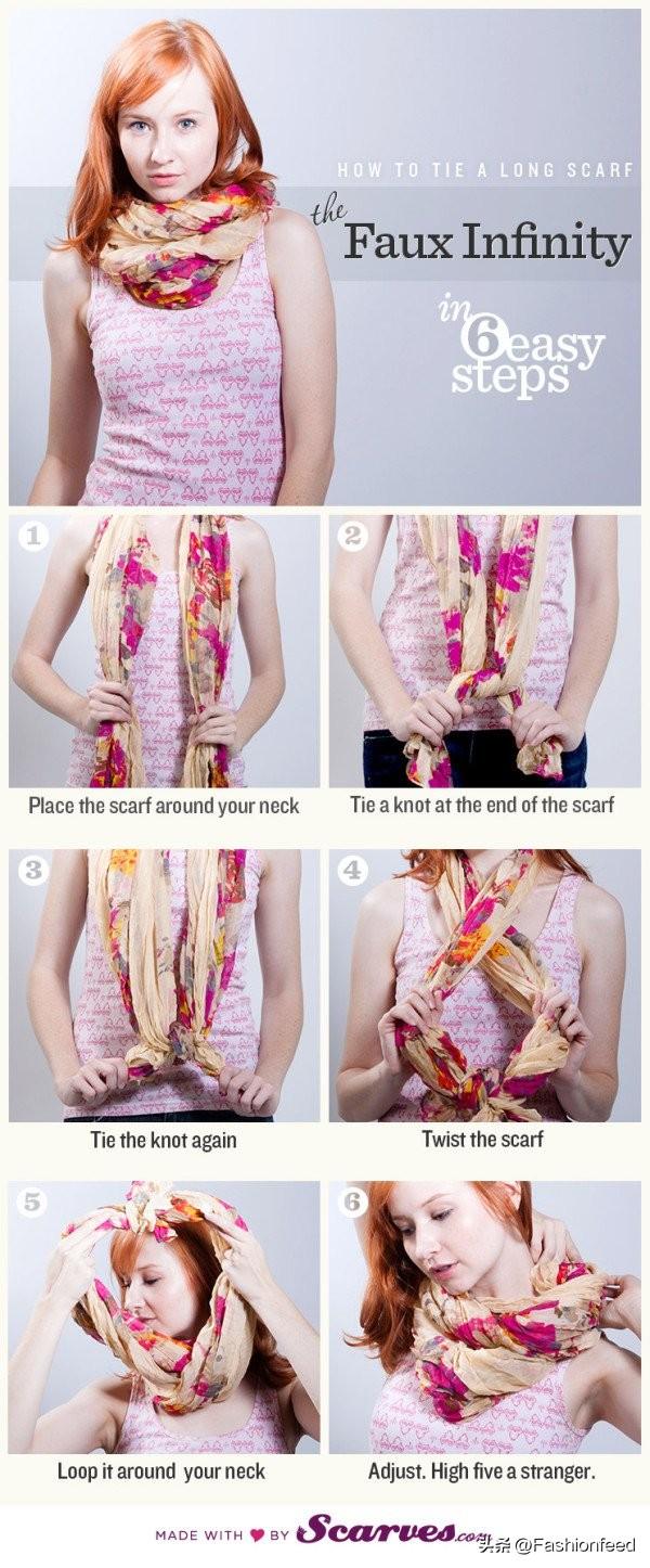 俏皮的系圍巾方法（如何系您最喜歡的圍巾）9