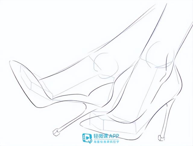 漫畫怎麼畫不同位置的鞋子（漫畫人物鞋子畫法）6