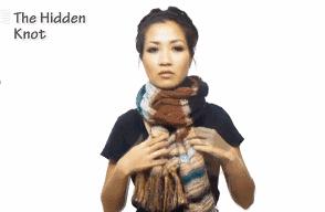 最潮的圍巾的4種系法（明星博主都愛不釋手的10種圍巾系法）11