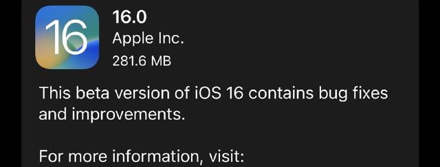 ios16.2主要内容（代碼顯示iOS16.1允許删除這款内置應用）1