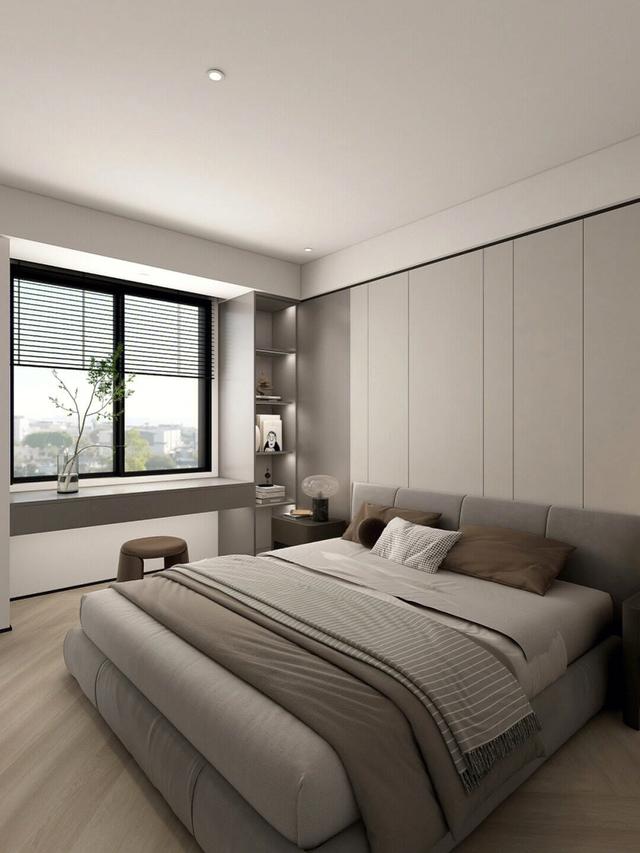主卧室床頭背景牆簡單設計（27款最流行的卧室床頭背景牆設計分享）18