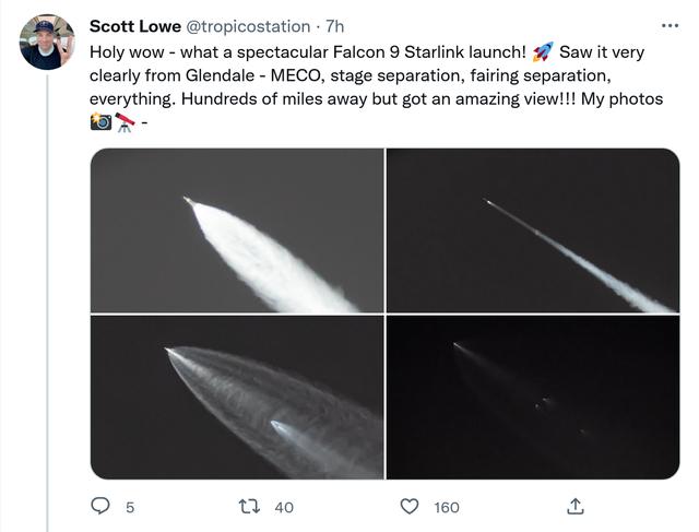 spacex有哪些型号的火箭（SpaceX火箭在時速8000公裡時呈現出驚豔視覺效果）2