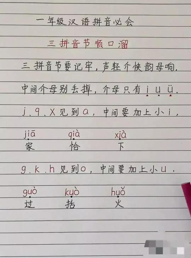 一分鐘掌握中文拼音（原來拼音可以這樣學）3