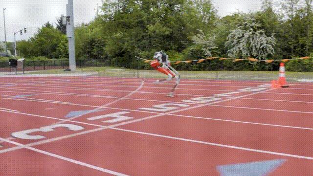 百米世界紀錄 9秒58博爾特（雙足機器人界博爾特）2