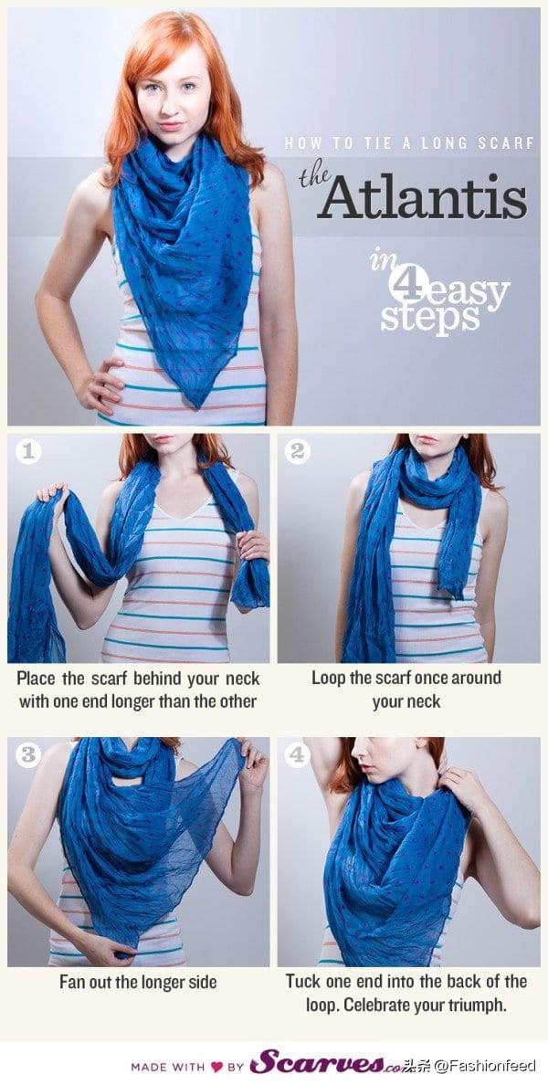 俏皮的系圍巾方法（如何系您最喜歡的圍巾）6