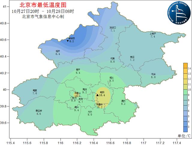 北京本周冷空氣活躍周日降溫明顯（北京周末陰雲主場）1