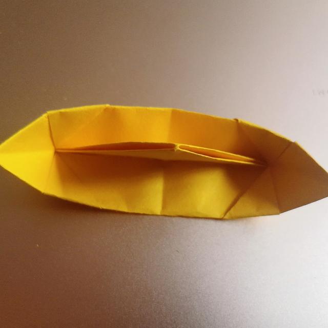 立體折紙手工烏篷船（烏篷船折紙教程）10