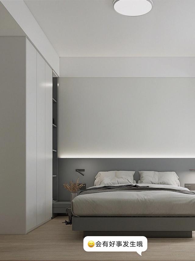 主卧室床頭背景牆簡單設計（27款最流行的卧室床頭背景牆設計分享）13