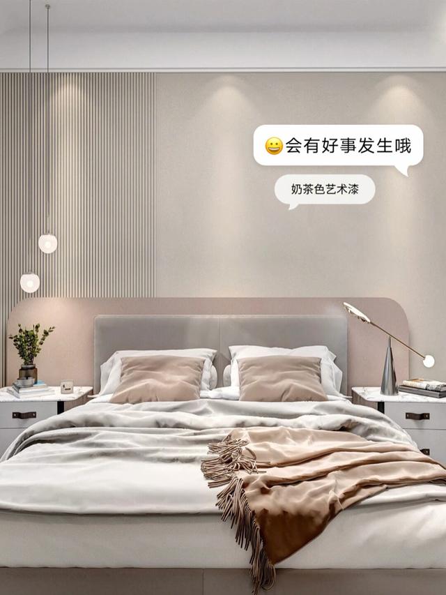 主卧室床頭背景牆簡單設計（27款最流行的卧室床頭背景牆設計分享）15