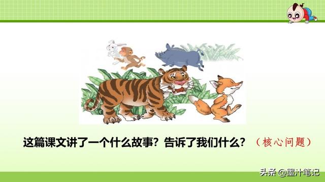 二年級語文狐假虎威課文筆記（二年級語文上冊）24