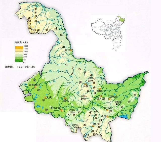 黑龍江各市糧食産量排名（今年黑龍江省糧食産量超1550億斤）4