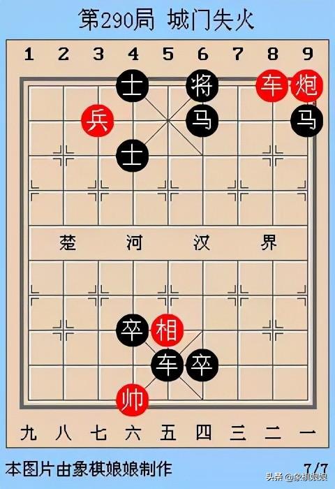 象棋古譜詳解大全（可用三種方法獲勝的象棋古譜）5