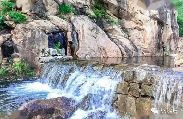 純天然溪水瀑布超級壯觀（潭瀑相連綠樹成蔭）10
