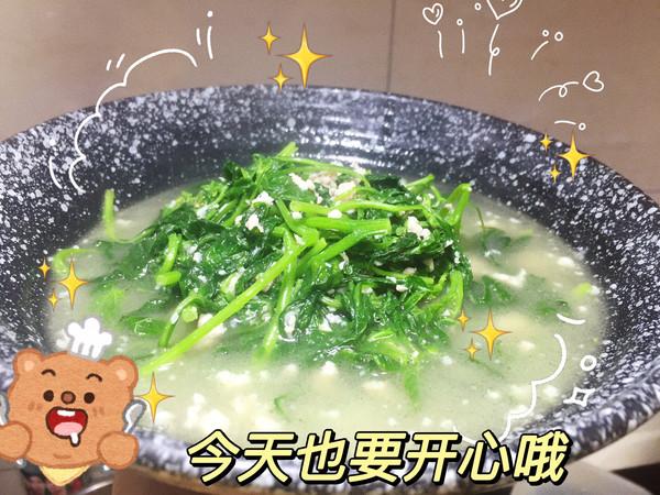 小白菜湯的幾種做法（白花菜肉沫湯的美味秘籍）1