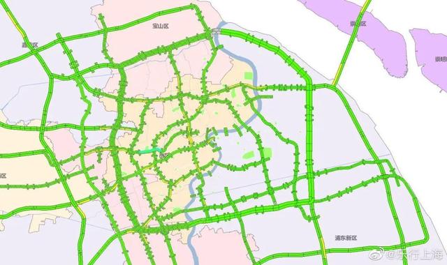 上海高速路封閉時間表（這個服務區緩行13公裡）2