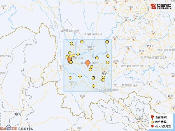楚雄州雙柏縣4.2級地震（雲南楚雄州牟定縣發生3.2級地震）5