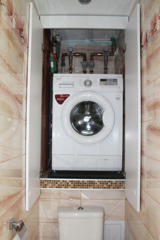 小戶型洗衣機放衛生間（小戶型為省空間）6